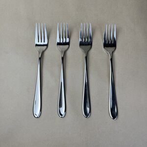 Lauffer by Towle‎ Dinner Forks 7 1/8” 18/8 Stainless Flatware Indonesia Set Of 4